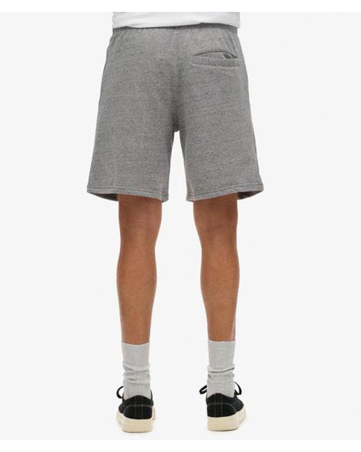 Superdry Gray & Co Essential Logo Jersey Shorts for men