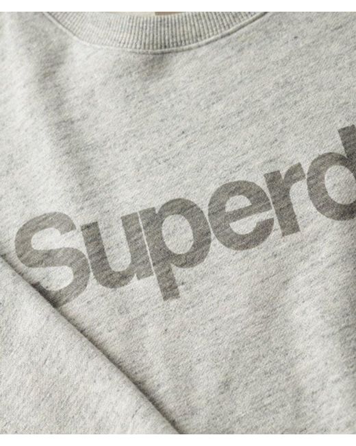 Superdry Gray & Co City Loose Crew Sweatshirt for men