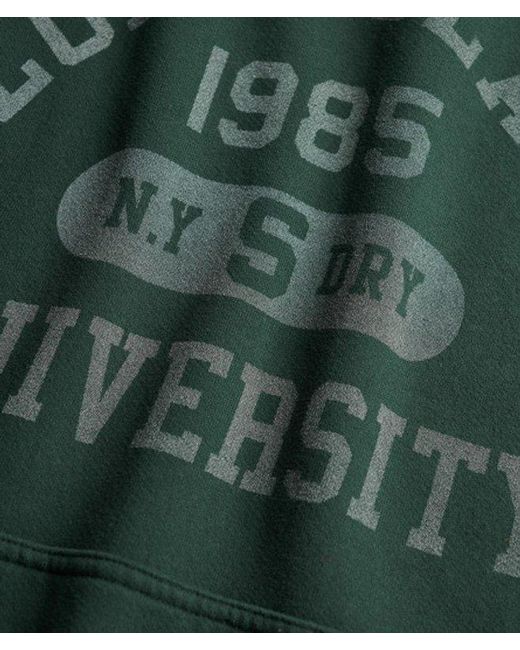 Superdry Green & Co Athletic Essentials Relaxed Hoodie