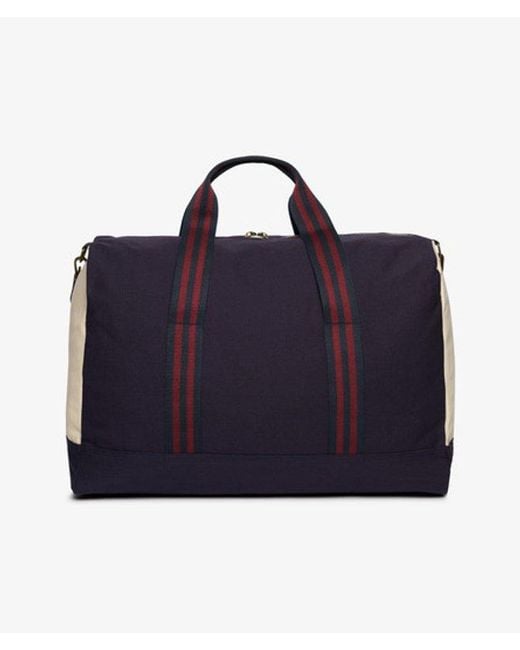 Superdry Blue & Co Vintage Patch Weekender Bag