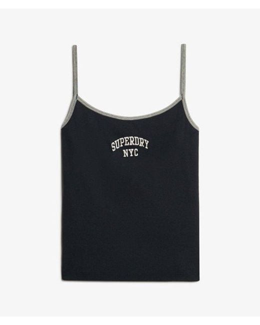 Superdry Blue & Co Athletic Essentials Cami Top
