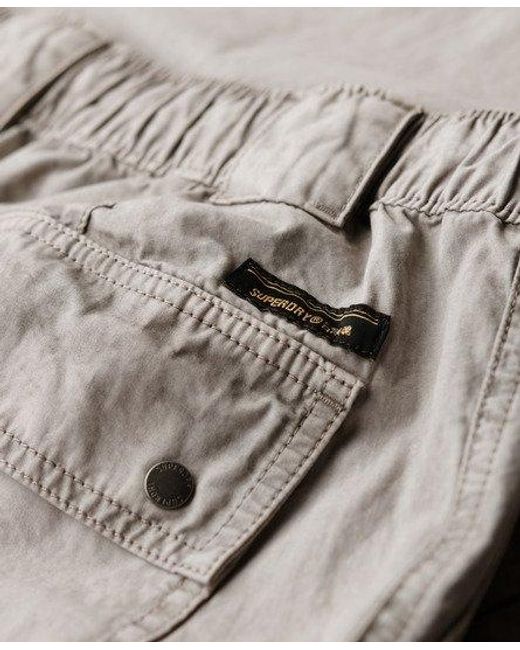 Superdry White Low Rise Utility Pants