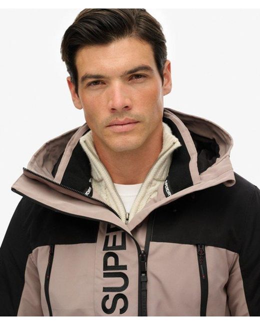 Homme Coupe-Vent Colour Block Taille Superdry pour homme en coloris Black