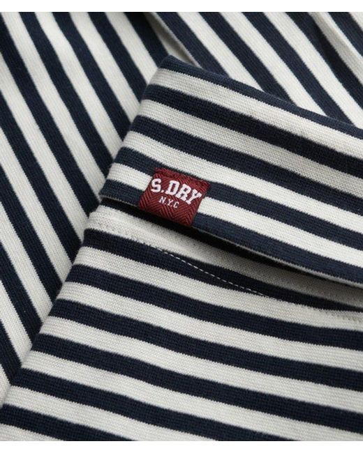 Superdry Blue & Co Athletic Essentials Fold Over Skirt
