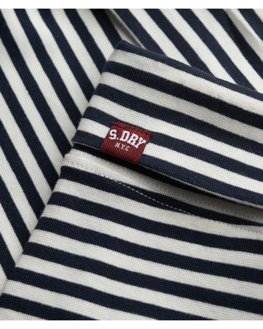Superdry Blue & Co Athletic Essentials Fold Over Skirt