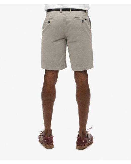 Superdry Gray & Co Stretch Chino Shorts for men