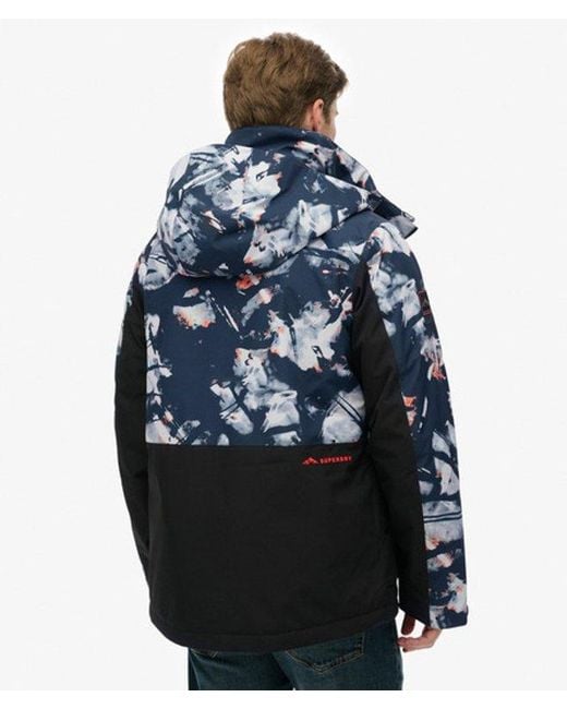 Superdry Blue & Co Ultimate Freestyle Ski Jacket for men