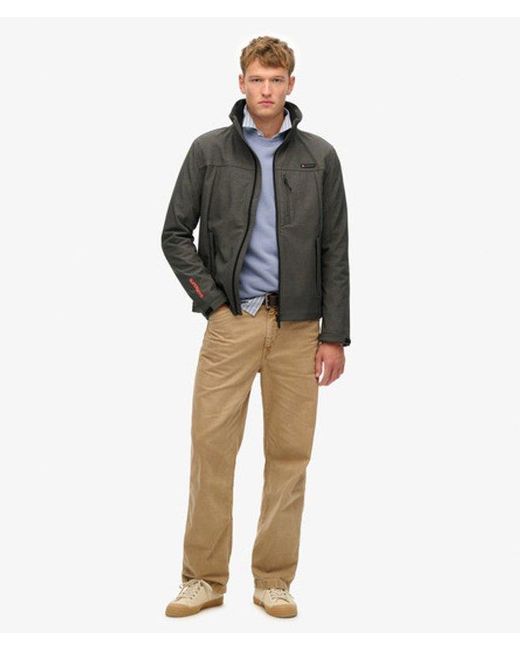 Superdry Gray & Co Marl Ripstop Trekker Jacket for men