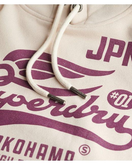 Superdry Gray High Flyers Hoodie