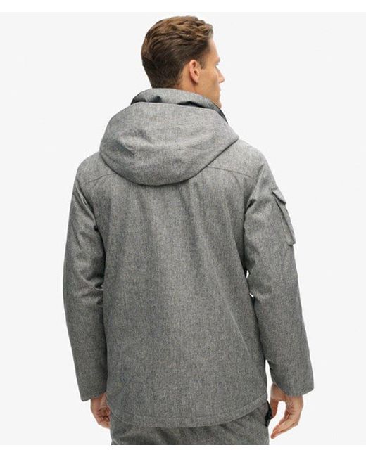 Superdry Gray & Co Ski Peak Rescue Jacket for men