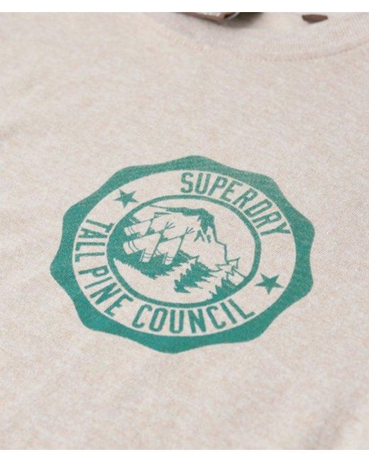 Superdry White & Co Lo-fi Outdoor Fitted T-shirt