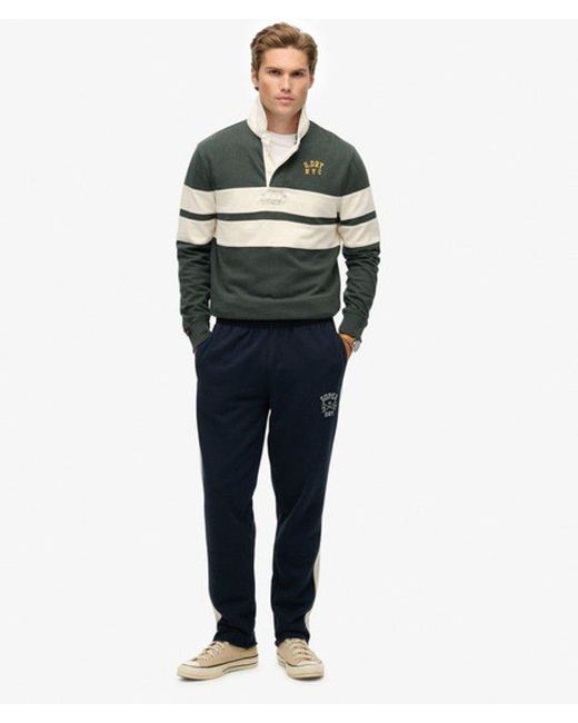 Superdry Blue & Co Athletic Club joggers for men