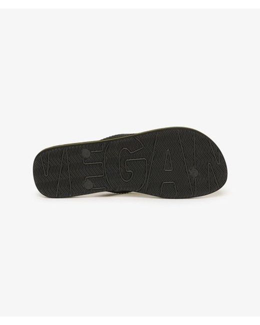 Superdry Yellow & Co Classic Embossed Vegan Flip Flops for men