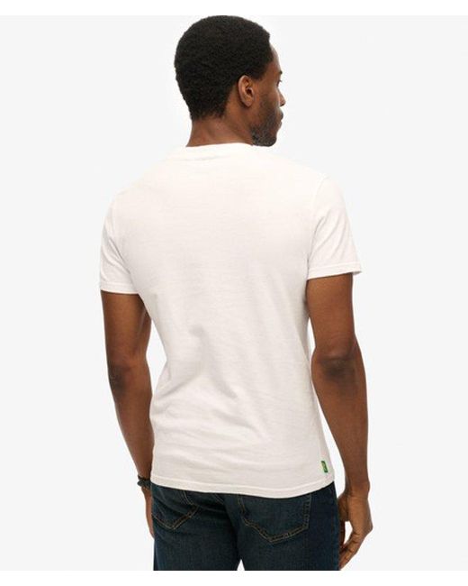 Superdry White & Co Essential Embroidered T-shirt for men