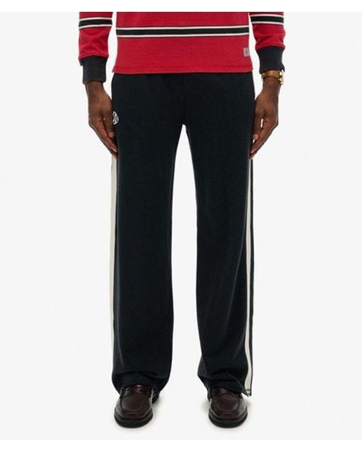 Superdry Black & Co Athletic Fives joggers for men