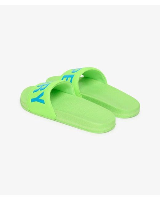 Superdry Green & Co Pool Sliders for men