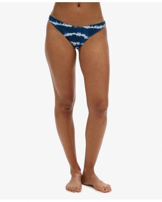 Superdry Blue Tie Dye Bikini Top