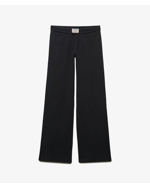 Superdry Black Athletic Essentials Jersey Trousers
