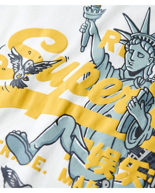 Superdry Natural & Co New York Graphic T-shirt for men