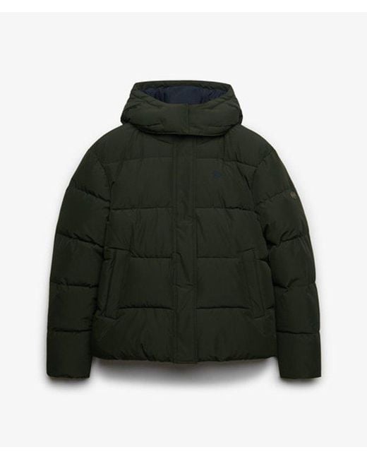 Superdry Green & Co Premium Hooded Puffer Jacket