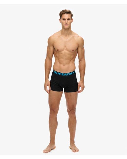 Superdry Black & Co Boxer Triple Pack for men