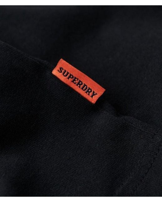 Superdry Black & Co Organic Cotton Essential Logo T-shirt for men