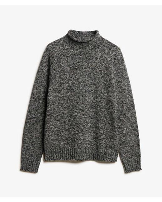 Superdry Green & Co 90s Roll Neck Jumper for men