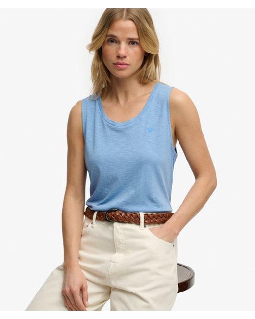 Superdry Blue & Co Scoop Neck Tank