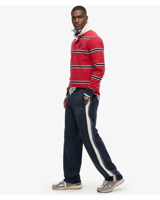 Superdry Red & Co Athletic Essentials Straight joggers for men