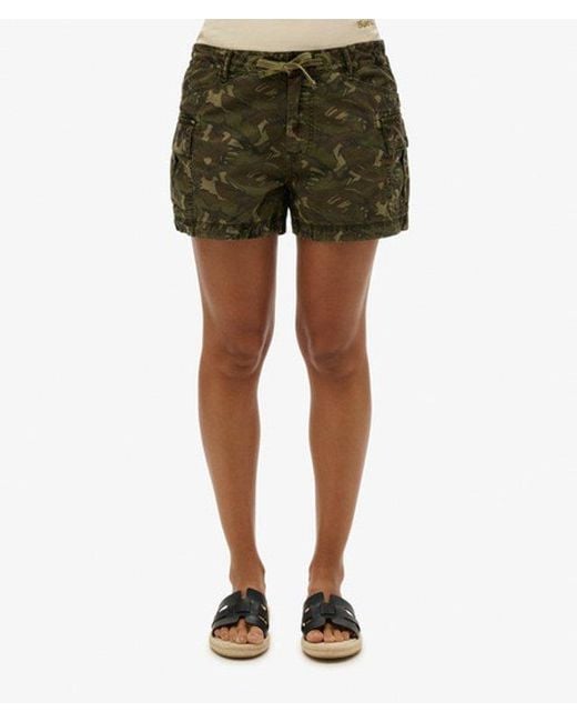 Superdry Cargoshort in het Natural