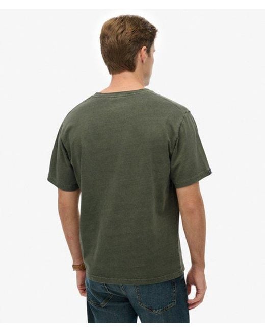 Superdry Green Essentials Relaxed T-Shirt for men