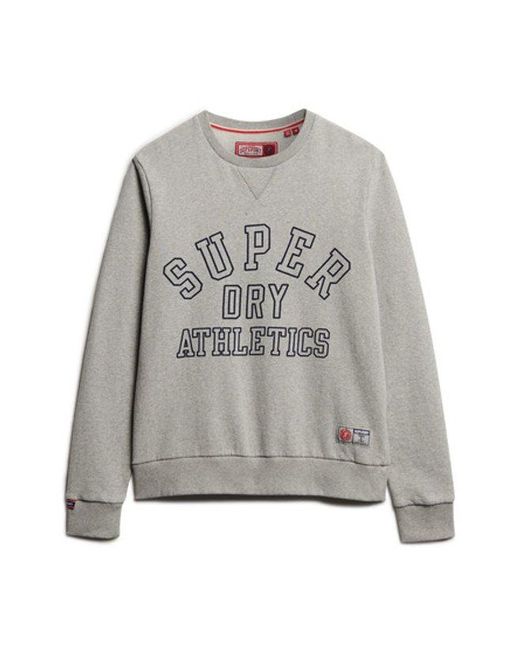 Superdry Gray & Co Athletic Printed Sweatshirt for men