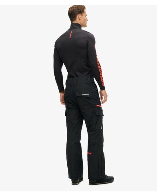 Superdry Black & Co Ski Ultimate Rescue Trousers for men