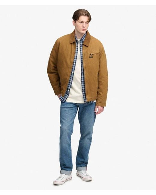 Superdry Natural & Co Workwear Ranch Jacket for men