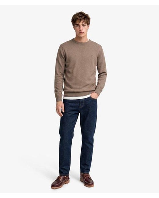 Superdry Blue & Co Essentials Cotton Jumper for men