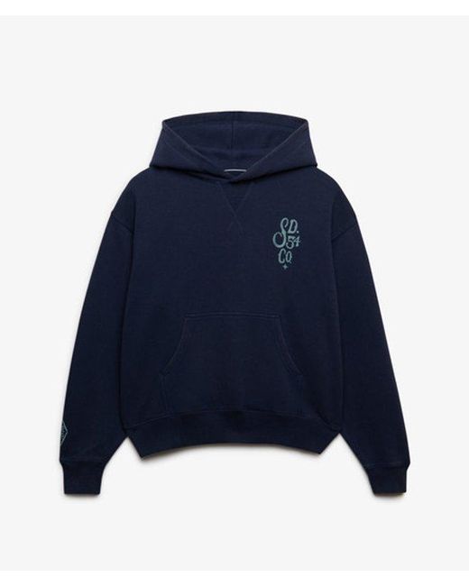 Superdry Blue & Co Heritage Hamptons Hoodie