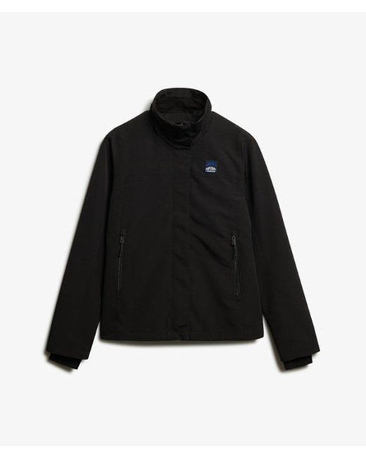 Superdry Black & Co Non Hooded Shell Jacket