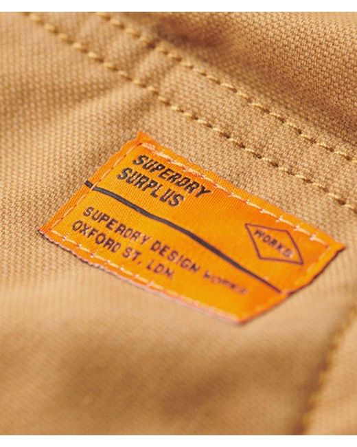 Superdry Brown & Co Oversized Surplus Workwear Gilet