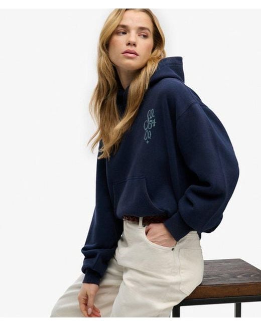 Superdry Blue & Co Heritage Hamptons Hoodie