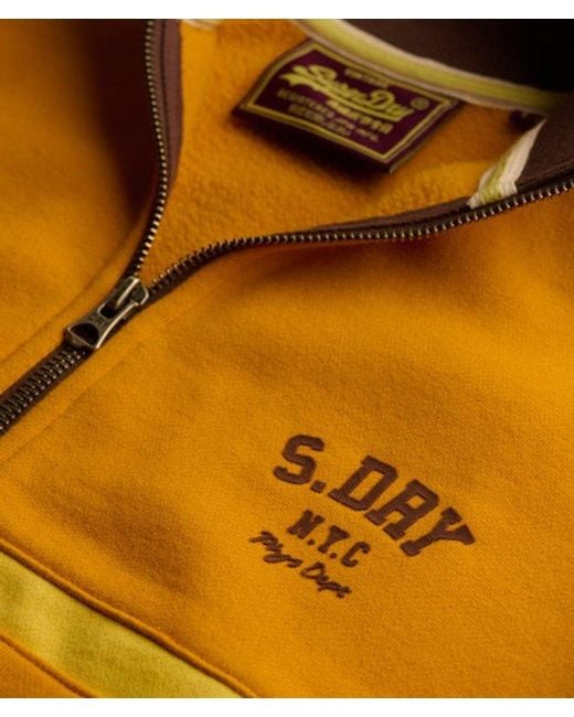 Superdry Metallic & Co Cult Zip Through Track Top
