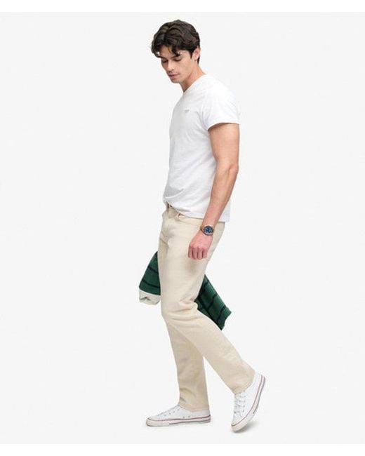 Superdry White & Co Organic Cotton Vintage Slim Straight Jeans for men