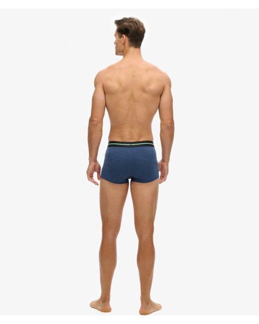 Superdry Blue & Co Trunk Triple Pack for men