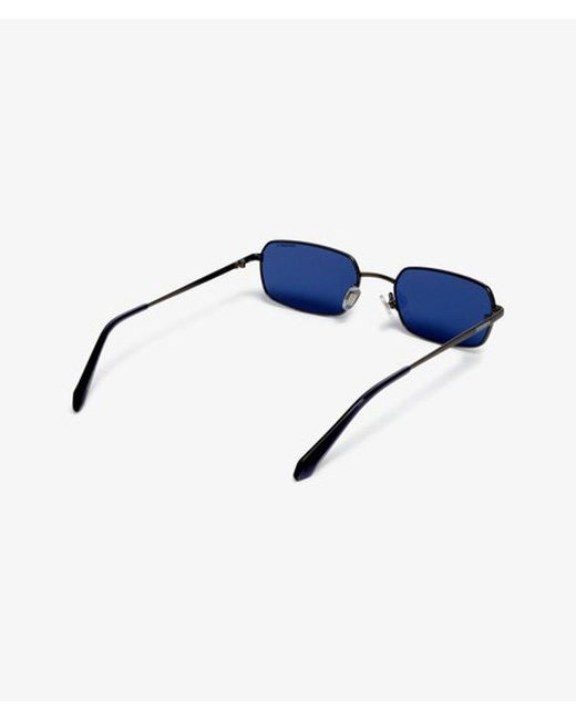 Superdry Blue & Co Metal Rectangle Sunglasses