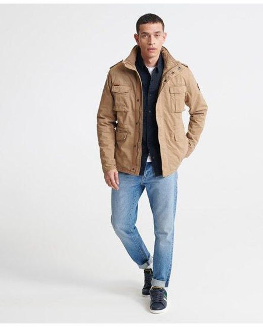 superdry tan jacket