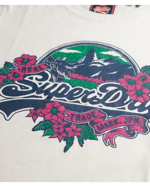 Superdry White & Co Floral T-shirt