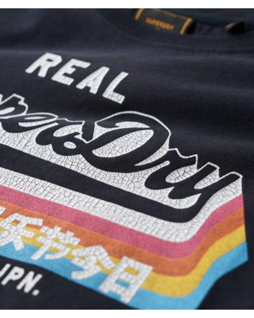 Superdry Blue & Co Vintage Logo T-shirt