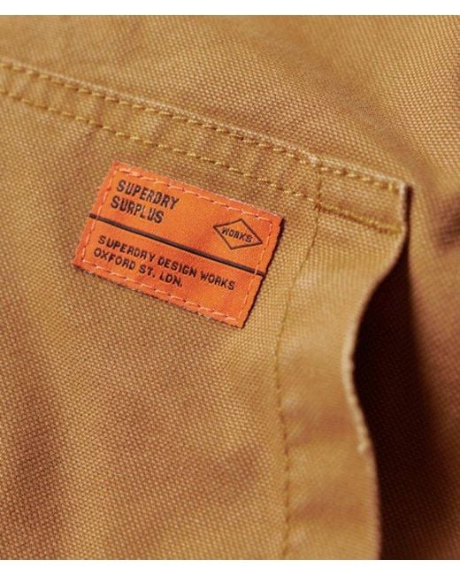 Superdry Surplus-bomberjack Met Capuchon in het Brown voor heren