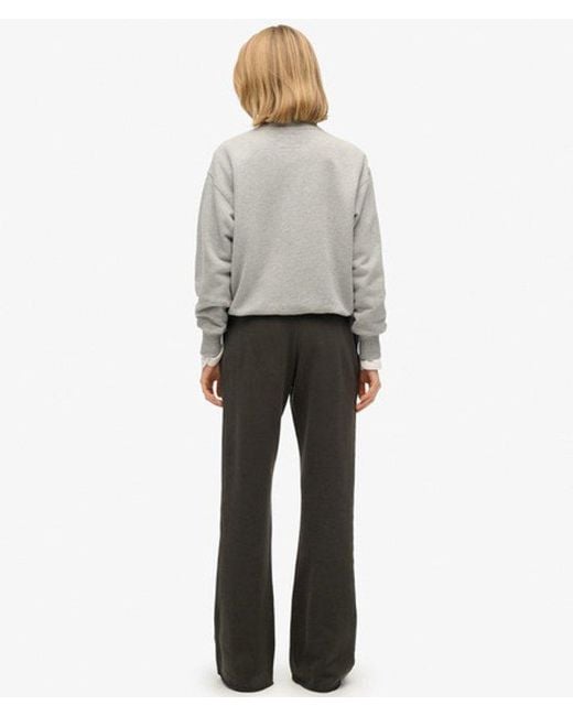 Superdry Gray & Co Athletic Essentials Low Rise Flare joggers