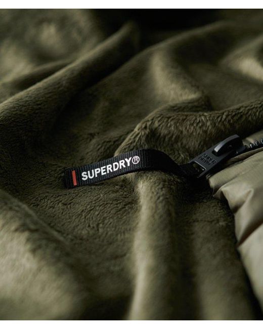 Superdry Green & Co Fuji Quilted Padded Jacket