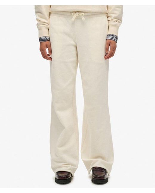 Superdry Natural & Co Athletic Essentials Straight Leg joggers